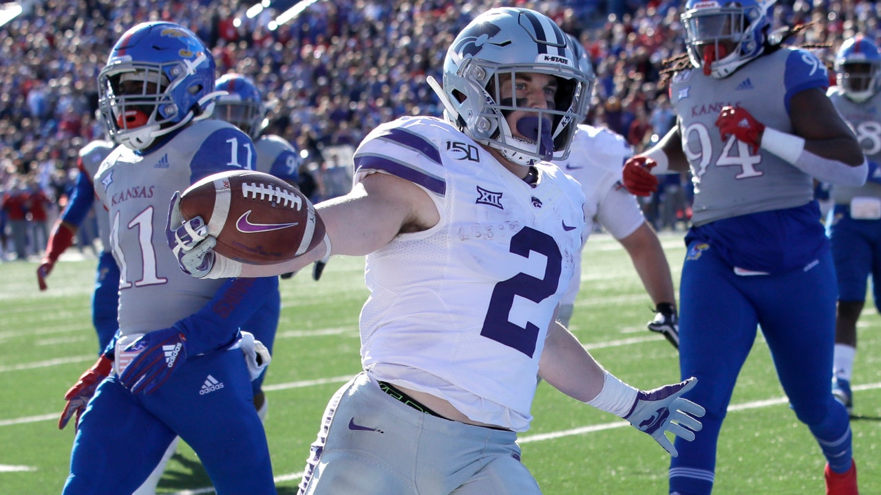 Five rushing touchdowns lead No. 22 Kansas State to 38-10 rout of Kansas